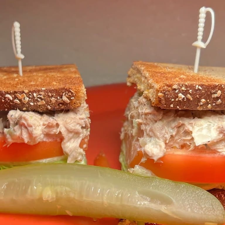 Tuna Salad Sandwich Delight