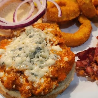 Fried Buffalo Blue Sandwich