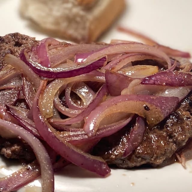 Hamburger Steak.