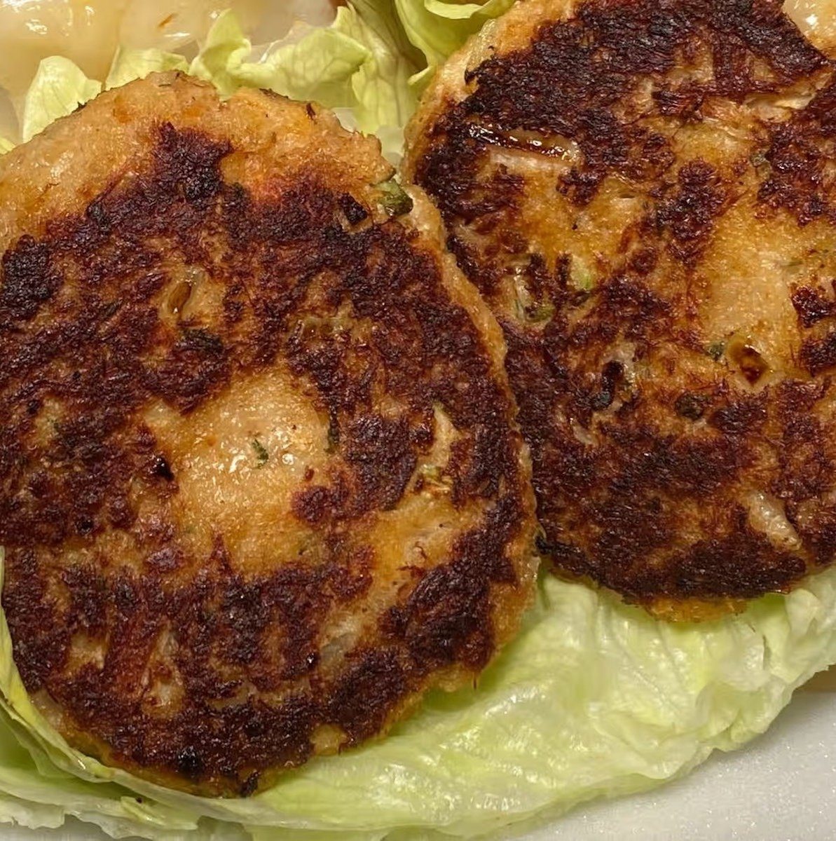 Homemade Crab Cakes.
