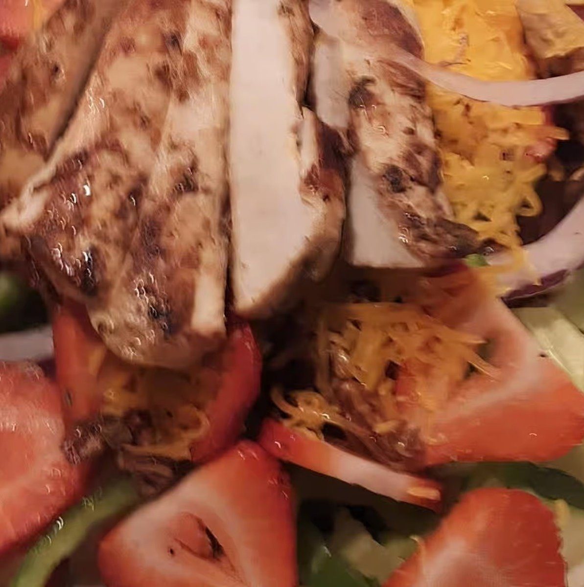 Strawberry Pecan Chicken Salad.