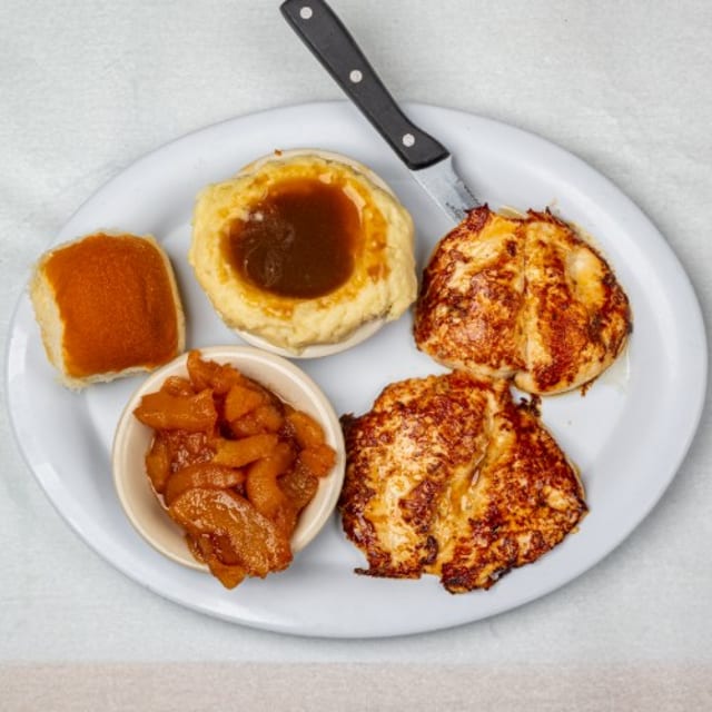 Marinated Chicken Dinner.