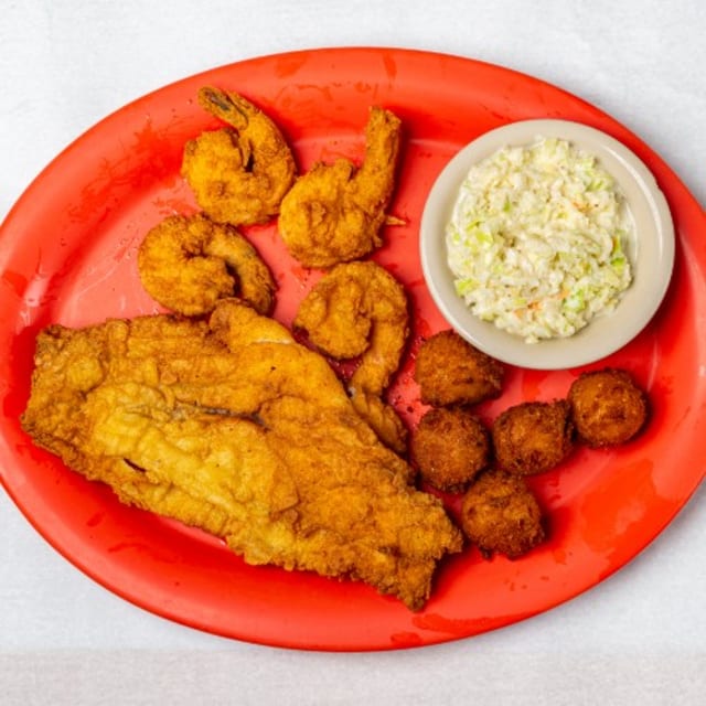 Flounder & Shrimp.