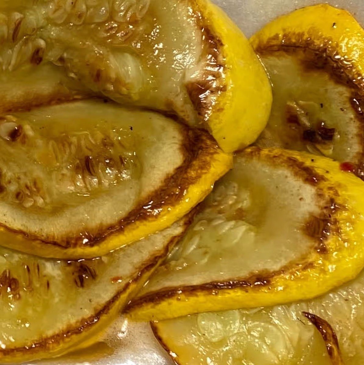 Grilled Squash.