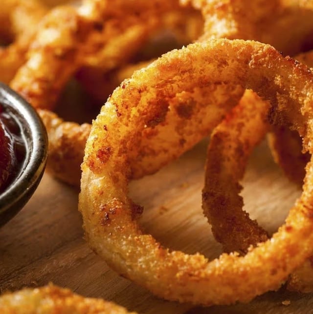 Crispy Onion Rings.